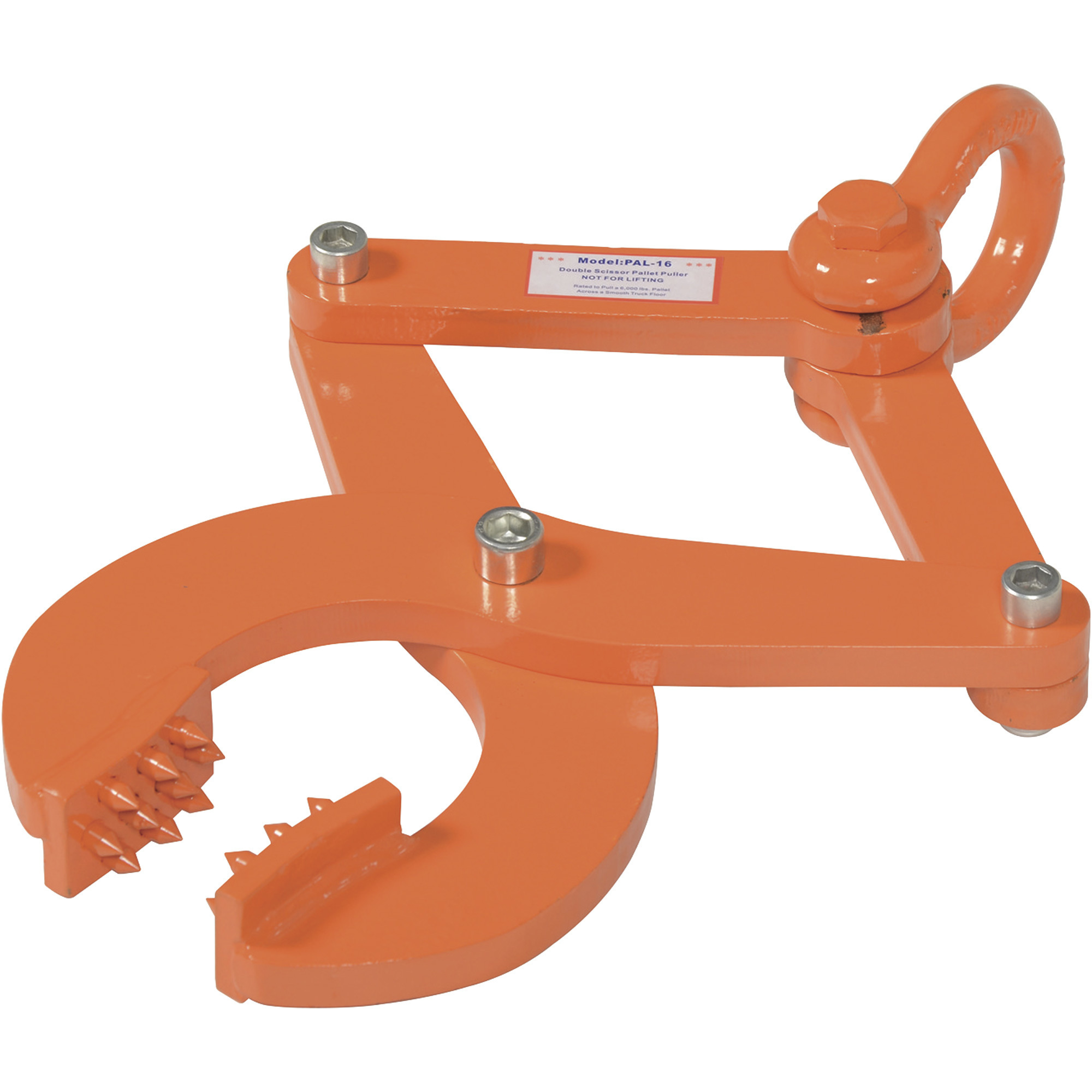 Vestil Heavy-Duty Pallet Puller - Single Scissor Action, 6,000-Lb. Capacity, Model# PAL-16